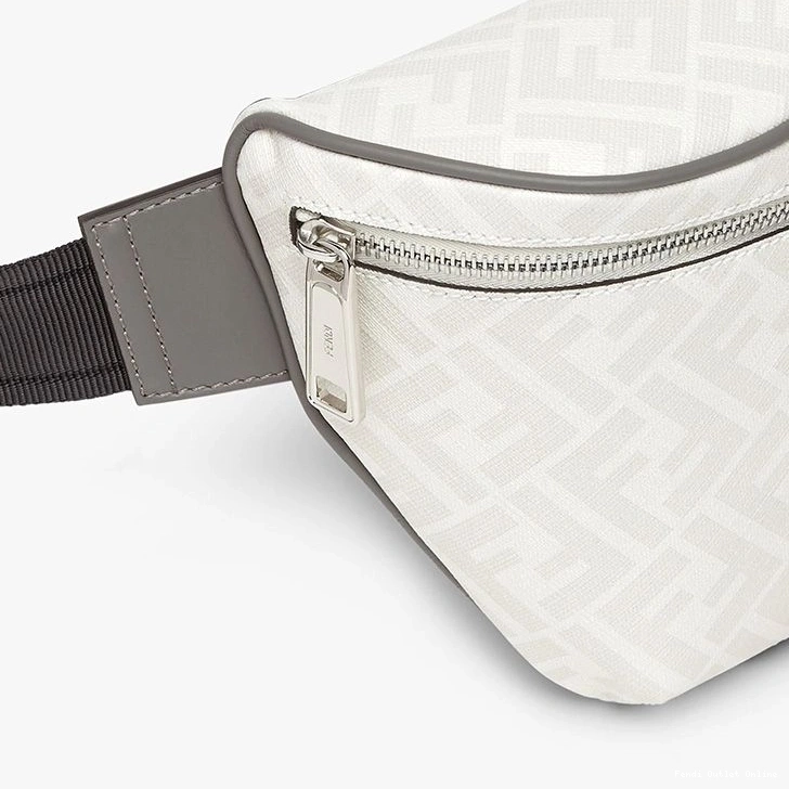 Affordable In Fabric FF Red Motif Bag Belt White Fendi 0803